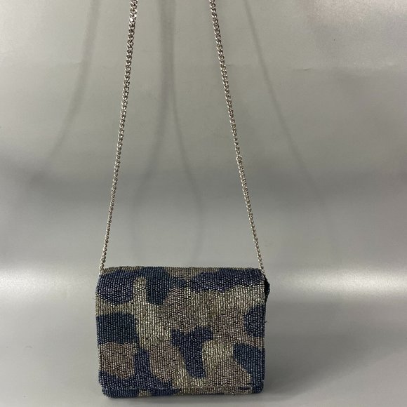 Tiana NY Beaded Coral Bamboo Handle Bag BH-1627 main image 0